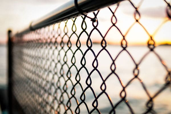 chain link fence